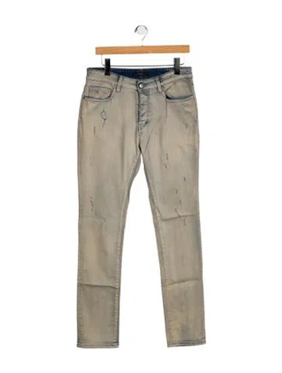 Pre-owned Iro Skinny Jeans In Gray