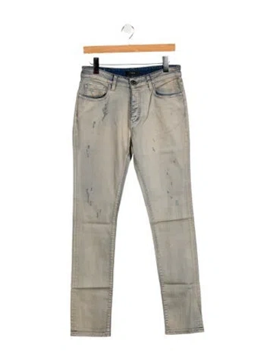 Pre-owned Iro Skinny Jeans In Gray