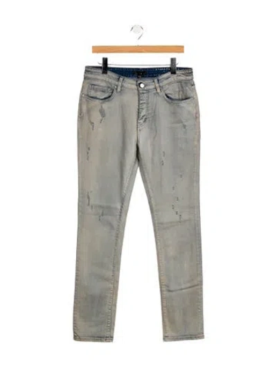 Pre-owned Iro Skinny Jeans In Gray