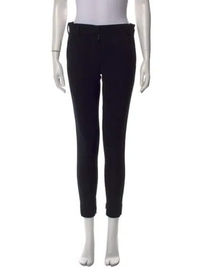 Pre-owned Iro Skinny Leg Pants In Black