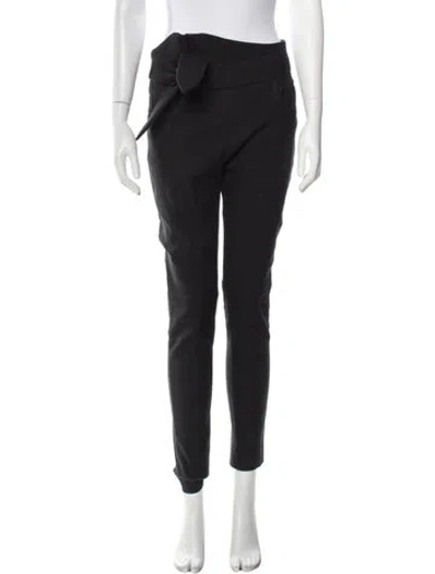 Pre-owned Iro Skinny Leg Pants In Black