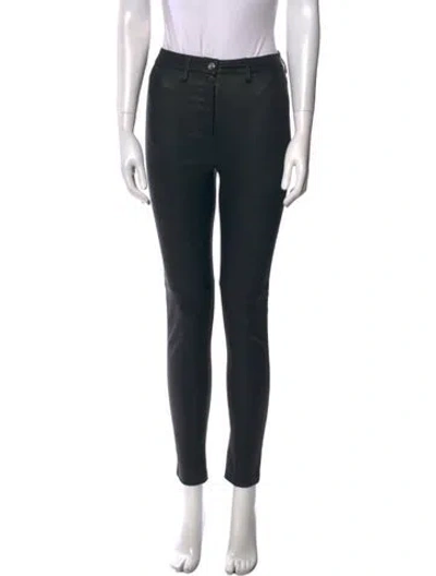 Pre-owned Iro Skinny Leg Pants In Black