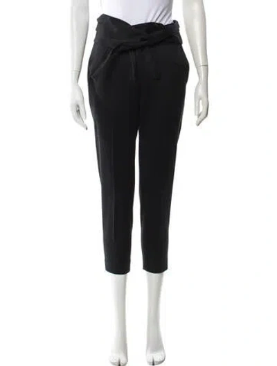Pre-owned Iro Skinny Leg Pants In Black