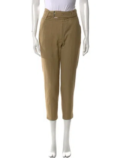 Pre-owned Iro Skinny Leg Pants In Green
