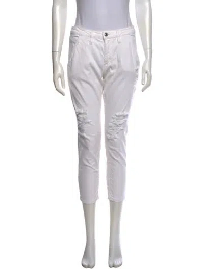 Pre-owned Iro Skinny Leg Pants In Neutral