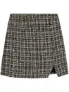 Iro Bryan Side-slit Skirt In Grey