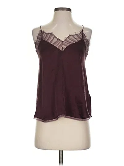 Pre-owned Iro Sleeveless Blouse In Burgundy