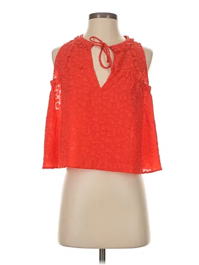 Pre-owned Iro Sleeveless Blouse In Orange