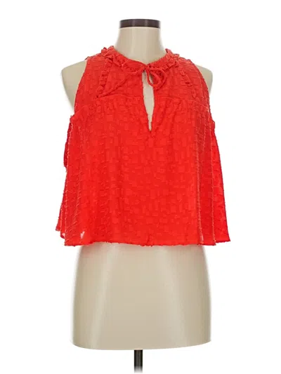 Pre-owned Iro Sleeveless Blouse In Red