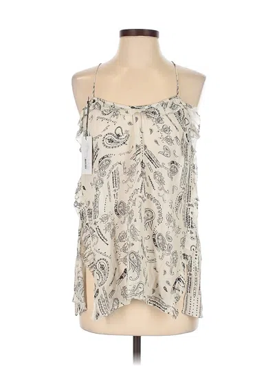 Iro Sleeveless Blouse In Silver