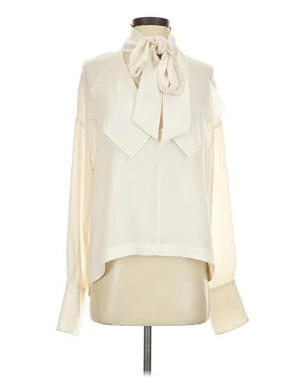 Pre-owned Iro Sleeveless Blouse In White