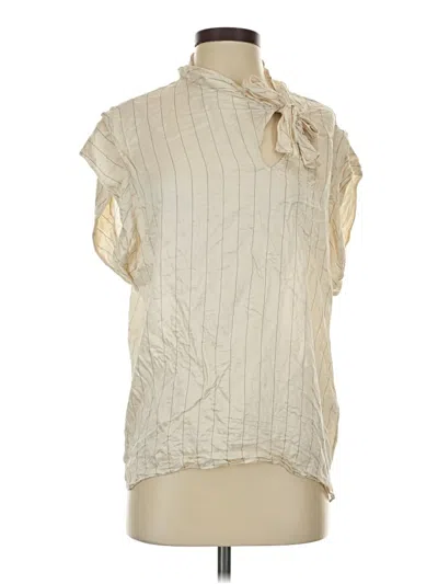 Pre-owned Iro Sleeveless Blouse In White