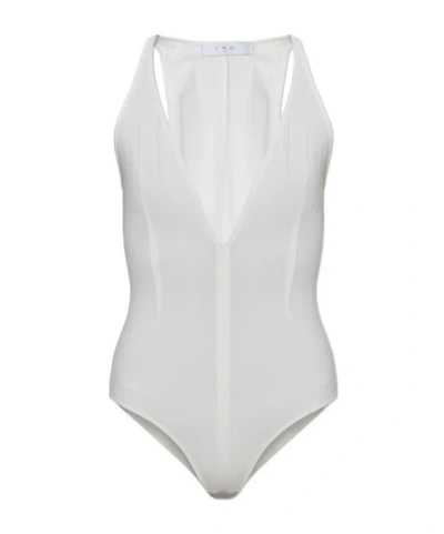 Iro Sleeveless Bodysuit In White