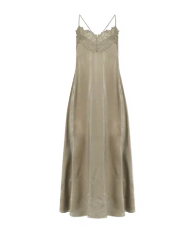 Iro Sleeveless Dress In Gray