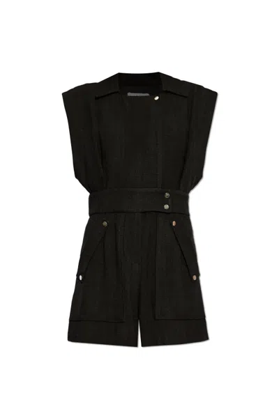 Iro Sleeveless Jumpsuit In Black