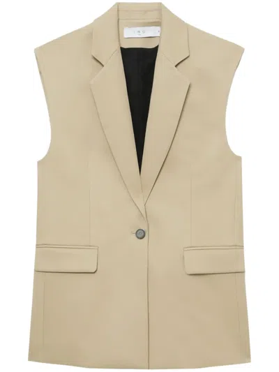 Iro Sleeveless Tailored Jacket In Neutrals