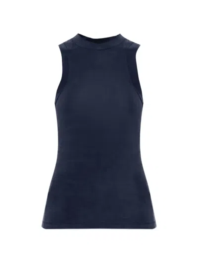 Iro Sleeveless Top In Blue