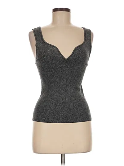 Pre-owned Iro Sleeveless Top Gray Sweetheart Neckline Tops
