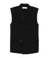 Iro Women's Wool Blend Twill Weave Double-breasted Jacket In Black