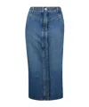 Iro Slit Skirt In Blue