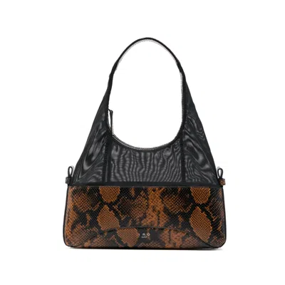 Iro Snakeskin-effect Mesh Tote Bag In Multi