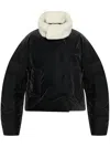 Iro Long-sleeved Down Jacket In 黑色