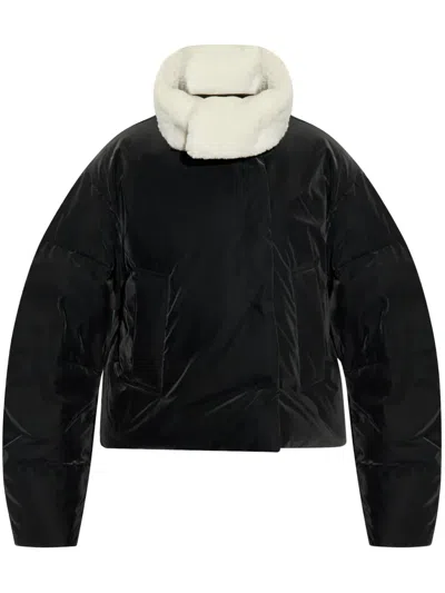 Iro Long-sleeved Down Jacket In Black