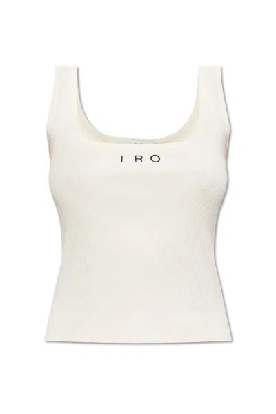 Iro Sleeveless Top In White