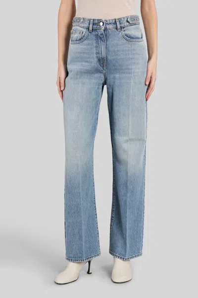 Iro Steeve Jeans In Blue Cotton