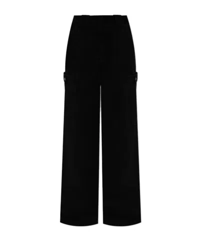 Iro Straight Casual Pants In Black