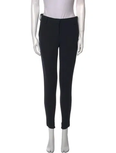 Pre-owned Iro Straight Leg Pants In Black