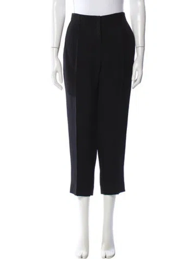 Pre-owned Iro Straight Leg Pants In Black