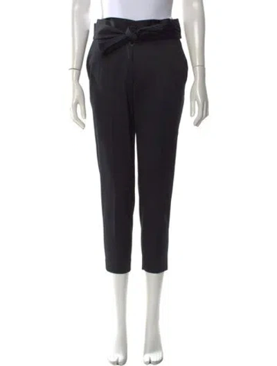 Pre-owned Iro Straight Leg Pants In Black
