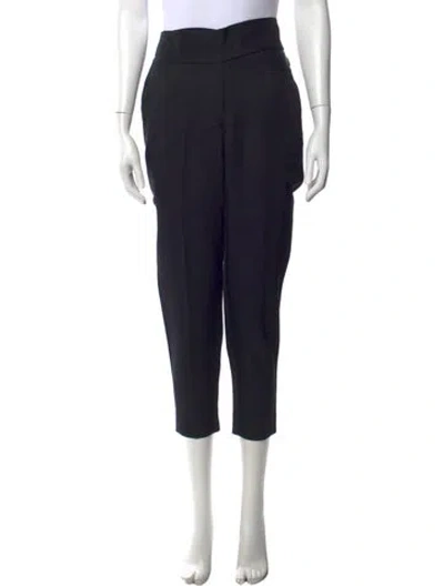 Pre-owned Iro Straight Leg Pants In Black