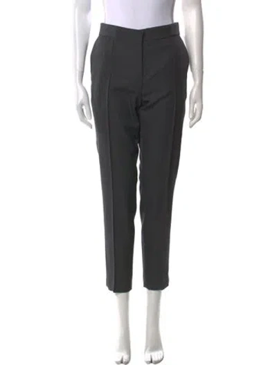Pre-owned Iro Straight Leg Pants In Gray