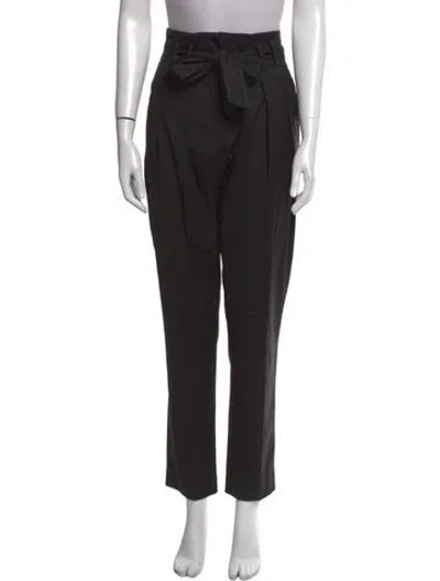 Pre-owned Iro Straight Leg Pants In Gray