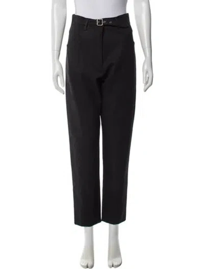 Pre-owned Iro Straight Leg Pants In Gray