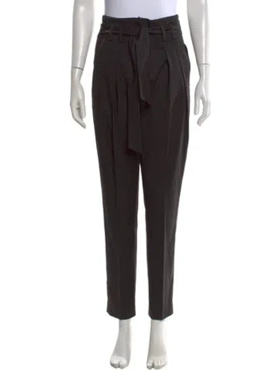 Pre-owned Iro Straight Leg Pants In Gray