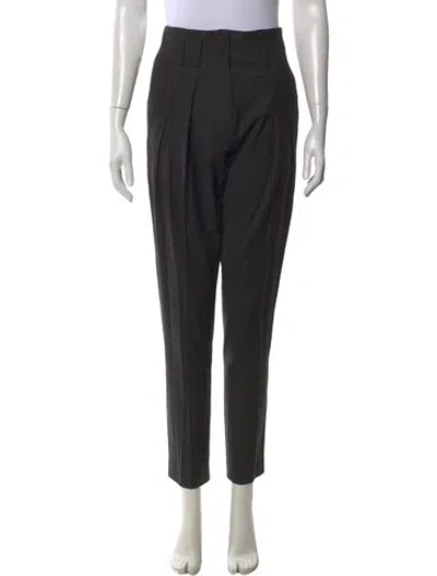 Pre-owned Iro Straight Leg Pants In Gray