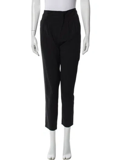 Pre-owned Iro Straight Leg Pants In Grey