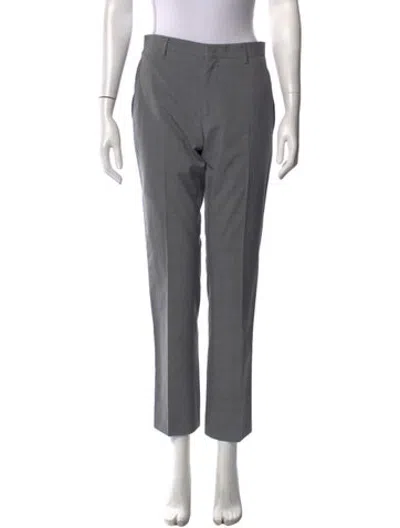 Pre-owned Iro Straight Leg Pants In Grey