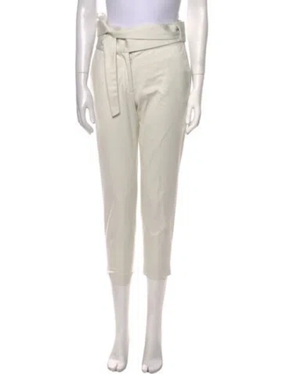 Pre-owned Iro Straight Leg Pants In Neutral