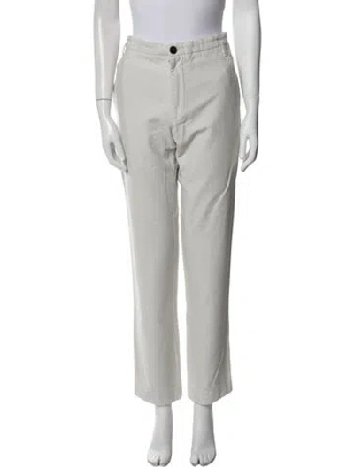 Pre-owned Iro Straight Leg Pants In Neutral