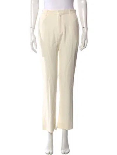 Pre-owned Iro Straight Leg Pants In Neutral