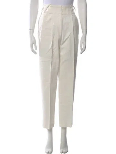Pre-owned Iro Straight Leg Pants In Neutral