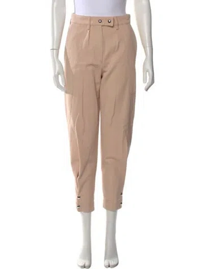 Pre-owned Iro Straight Leg Pants In Neutral