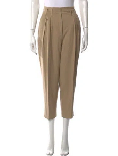 Pre-owned Iro Straight Leg Pants In Neutral