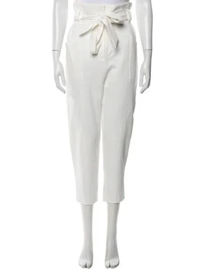 Pre-owned Iro Straight Leg Pants In Neutrals