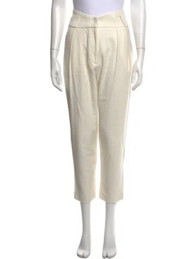Pre-owned Iro Straight Leg Pants In Neutrals