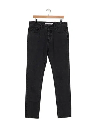 Pre-owned Iro Straight-leg Jeans In Black
